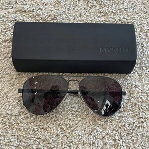 MVMT Runaway Men’s Sun Glasses - 60-10-135 - Black - New